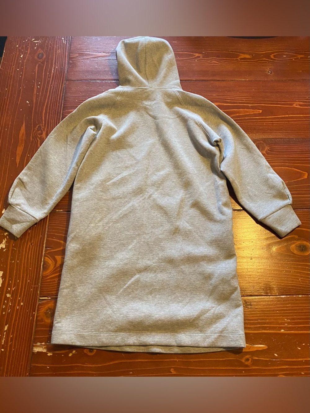 UNIQLO gray hoodie dress girls - Picture 2 of 7